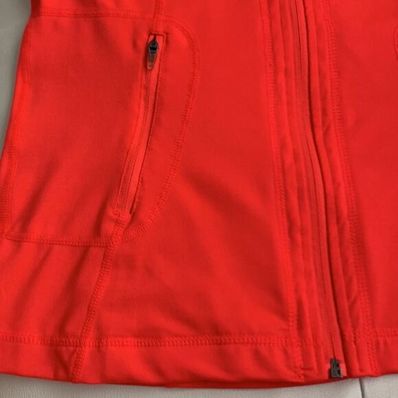 Tangerine Full Zipper Active Wear Jacket Size M - Picture 7 of 12